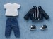 Accesorios para las Figuras Nendoroid Doll Outfit Set: Leather Jacket (Black)