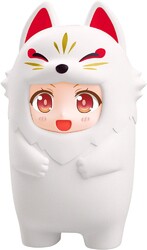 Accesorios para las Figuras Nendoroid Kigurumi Face Parts Case White Kitsune 10 cm