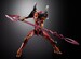 Figura Neon Genesis Evangelion Diecast Metal Build Eva Production Model-02 30th with the Spear of Cassius 22 cm