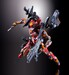 Figura Neon Genesis Evangelion Diecast Metal Build Eva Production Model-02 30th with the Spear of Cassius 22 cm