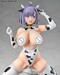 Estatua Nukitashi The Animation 1-5 Misaki Hotori Cow print costume 22 cm