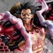 Figura One Piece Portrait.Of.Pirates SA-Maximum Monkey D. Luffy Gear 4 Bounce-Man 10th Limited Ver. 30 cm