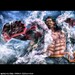 Figura One Piece Portrait.Of.Pirates SA-Maximum Monkey D. Luffy Gear 4 Bounce-Man 10th Limited Ver. 30 cm