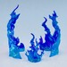Accesorios para Figuras Original Character The Simple Effect Flames: Blue