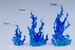 Accesorios para Figuras Original Character The Simple Effect Flames: Blue