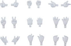 Accesorios para las Figuras Nendoroid Doll Original Character Hand Parts Set Gloves Ver. (White)