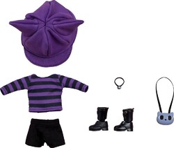 Accesorios para las Figuras Nendoroid Doll Original Character Outfit Set: Cat-Themed Outfit (Purple)