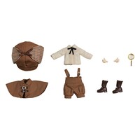 Accesorios para las Figuras Nendoroid Doll Original Character Outfit Set Detective - Boy (Brown)