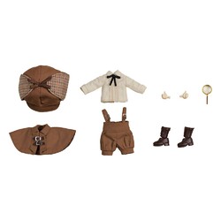 Accesorios para las Figuras Nendoroid Doll Original Character Outfit Set Detective - Boy (Brown)