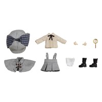 Accesorios para las Figuras Nendoroid Doll Original Character Outfit Set Detective - Girl (Gray)