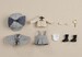 Accesorios para las Figuras Nendoroid Doll Original Character Outfit Set Detective - Girl (Gray)