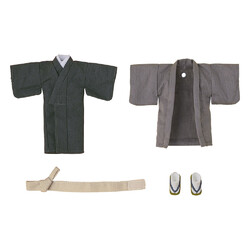 Accesorios para las Figuras Nendoroid Doll Original Character Outfit Set: Kimono - Boy (Gray)