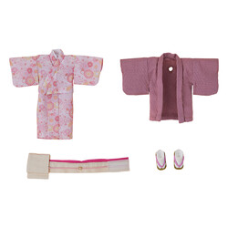 Accesorios para las Figuras Nendoroid Doll Original Character Outfit Set: Kimono - Girl (Pink)