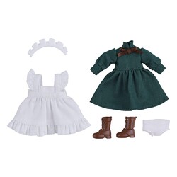 Accesorios para las Figuras Nendoroid Doll Original Character Outfit Set: Maid Outfit Long (Green)