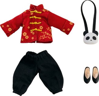 Accesorios para las Figuras Nendoroid Doll Original Character Outfit Set: Short Length Chinese Outfit (Red)