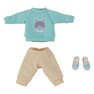 Accesorios para las Figuras Nendoroid Doll Original Character Outfit Set: Sweatshirt and Sweatpants (Light Blue)