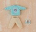 Accesorios para las Figuras Nendoroid Doll Original Character Outfit Set: Sweatshirt and Sweatpants (Light Blue)