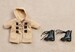 Accesorios para las Figuras Nendoroid Doll Original Character Warm Clothing Set: Boots & Duffle Coat (Beige)