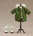 Accesorios para las Figuras Nendoroid Doll Original Character Warm Clothing Set: Boots & Mod Coat (Khaki Green)