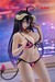 Estatua Overlord Desktop Cute Figure Albedo Cow-Print Swimsuit Ver. Renewal 13 cm