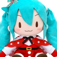 Peluche Character Vocal Series 01: Hatsune Miku Fuwa Petit Hatsune Miku Christmas LL 35 cm