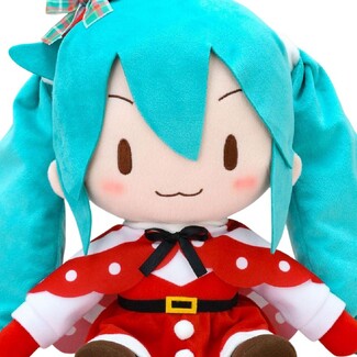 Peluche Character Vocal Series 01: Hatsune Miku Fuwa Petit Hatsune Miku Christmas LL 35 cm