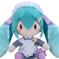 Peluche Character Vocal Series 01: Hatsune Miku Fuwa Petit Hatsune Miku Classical Maid M 24 cm