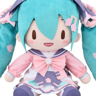Peluche Character Vocal Series 01: Hatsune Miku Fuwa Petit Hatsune Miku New Semester Plush LL 40 cm