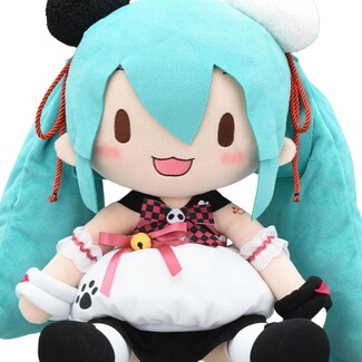 Peluche Character Vocal Series 01: Hatsune Miku Fuwa Petit Hatsune Miku Panda Bun LL 40 cm