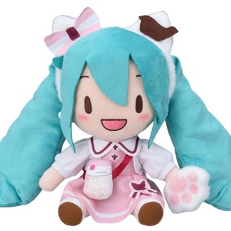 Peluche Character Vocal Series 01: Hatsune Miku Fuwa Petit Hatsune Miku Theme Park Ver. M 25 cm