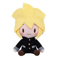 Peluche Character Vocal Series 02: Kagamine Rin/Len Fuwa Petit Mini Kagamine Len Uniform Ver. (EX) 16 cm