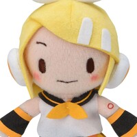 Peluche Character Vocal Series 02: Kagamine Rin/Len Fuwa Petit Mini Kagamine Rin (EX) 17 cm
