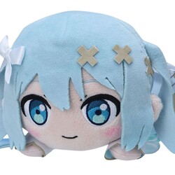 Peluche COLORFUL STAGE! The Movie: A Miku Who Can't Sing Nesoberi Lay-Down Hatsune Miku Unshuttered Sekai 16 cm