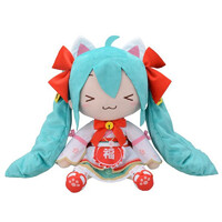 Peluche Fluffy Hatsune Miku Maneki Hatsune Miku 40cm