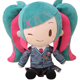 Peluche Hatsune Miku: Colorful Stage! fuwa petit M -School SEKAI Hatsune Miku- 16 cm