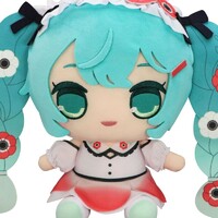 Peluche Hatsune Miku Kyurumaru Big Anemone 26 cm