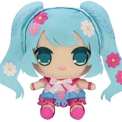 Peluche Hatsune Miku Kyurumaru Big Cosmos 27 cm