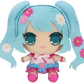 Peluche Hatsune Miku Kyurumaru Big Cosmos 27 cm