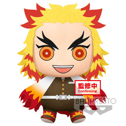 Peluche Kyojuro Rengoku Demon Slayer Kimetsu No Yaiba 32cm