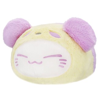 Peluche Nemuneko Cat Pastel Panda Big Purple 33 cm