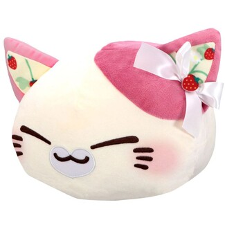 Peluche Nemuneko Cat Sweet Big Plush Berry Pink 35 cm