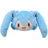 Peluche Snow Miku Fuwa Petit Face Mascot