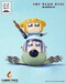 Pack de 2 Figuras Pop Team Epic Vinyl Chibi Creature POPUKO & PIPIMI: Skeleton Competition Ver.