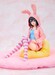 Estatua Rascal Does Not Dream of a Knapsack Kid 1-7 Mai Sakurajima Hoodie Look Rabbit Ears Ver. 18 cm