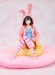 Estatua Rascal Does Not Dream of a Knapsack Kid 1-7 Mai Sakurajima Hoodie Look Rabbit Ears Ver. 18 cm