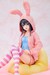 Estatua Rascal Does Not Dream of a Knapsack Kid 1-7 Mai Sakurajima Hoodie Look Rabbit Ears Ver. 18 cm