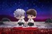 Figura Rebuild of Evangelion Chibi Shinji Ikari & Kaworu Nagisa 8 cm