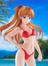 Figura Rebuild of Evangelion Pop Up Parade Beach Queens Asuka Shikinami Langley (Bikini Style) L Size 23 cm