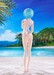 Figura Rebuild of Evangelion Pop Up Parade Beach Queens Rei Ayanami (One-Piece Style) L Size 22 cm