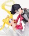 Estatua Sailor Moon FiguartsZERO Chouette Usagi & Tuxedo Mask Moonlight Glow Edition 24 cm